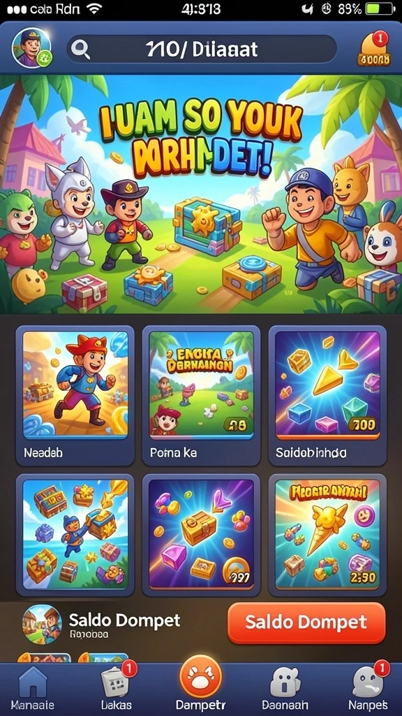 Screenshot crazydomino nomor 1